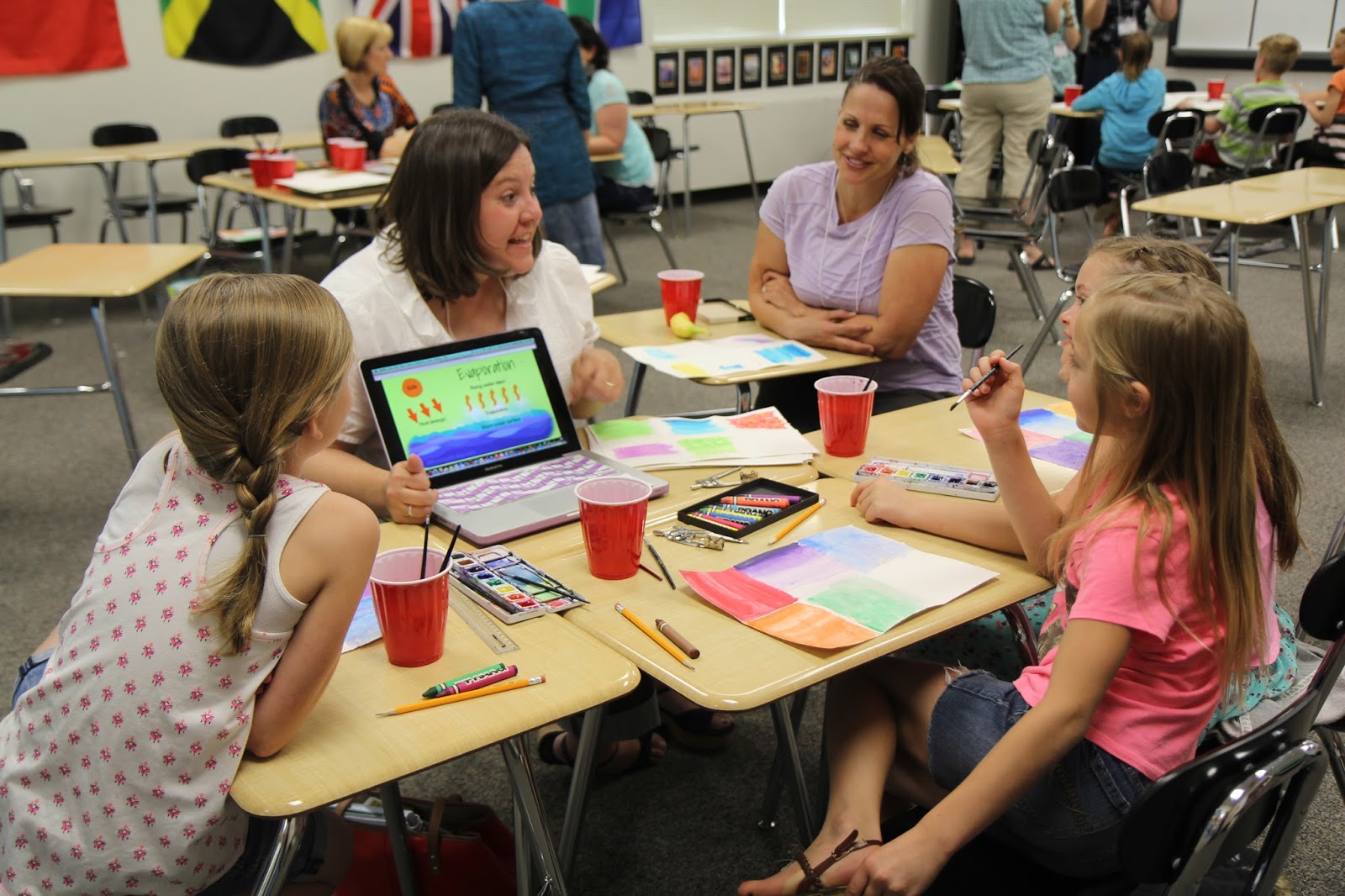 Participants in Tara Carpenter and Jayme Gandara's session