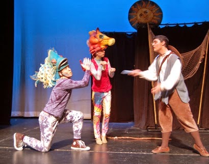 Fisherman Consults with the Flounder